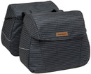 Dubbele fietstas New Looxs Joli Double Nomi 37 liter 38 x 30 x 18 cm (2x) - nomi black