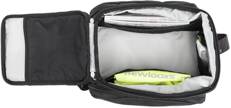 Bagagedragertas New Looxs Sports Trunk Bag Straps 29 liter 34 x 20 x 27 cm - zwart