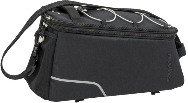 Bagagedragertas New Looxs Sports Trunk Bag Small Racktime 13 liter 34 x 27 x 19 cm - zwart