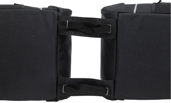 Dubbele fietstas New Looxs Sports Double 32 liter 29 x 39 x 16 cm - zwart