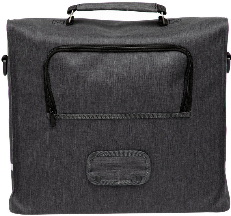 Fietstas New Looxs Varo Messenger 15 liter 39 x 30 x 13 cm - grijs