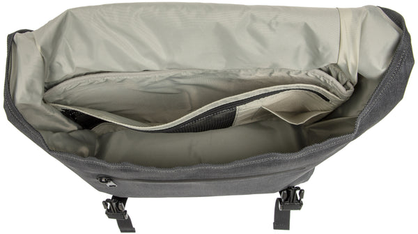 Fietstas New Looxs Varo Messenger 15 liter 39 x 30 x 13 cm - grijs