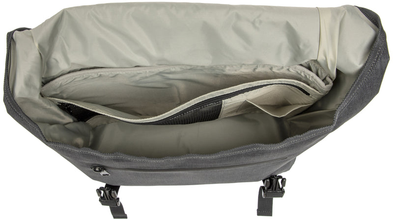 Fietstas New Looxs Varo Messenger 15 liter 39 x 30 x 13 cm - grijs
