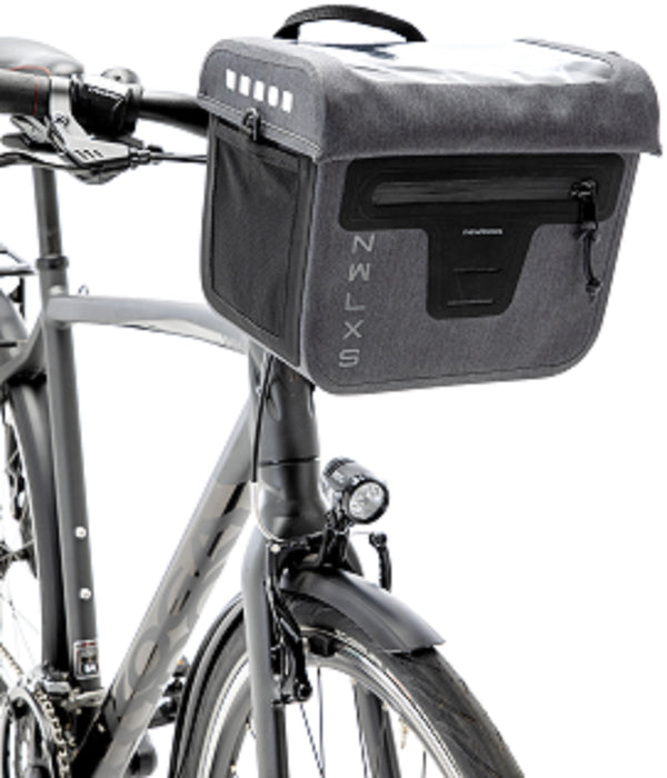 Stuurtas New Looxs Varo Handlebar Bag 9,5 liter 27 x 22 x 19 cm - grijs