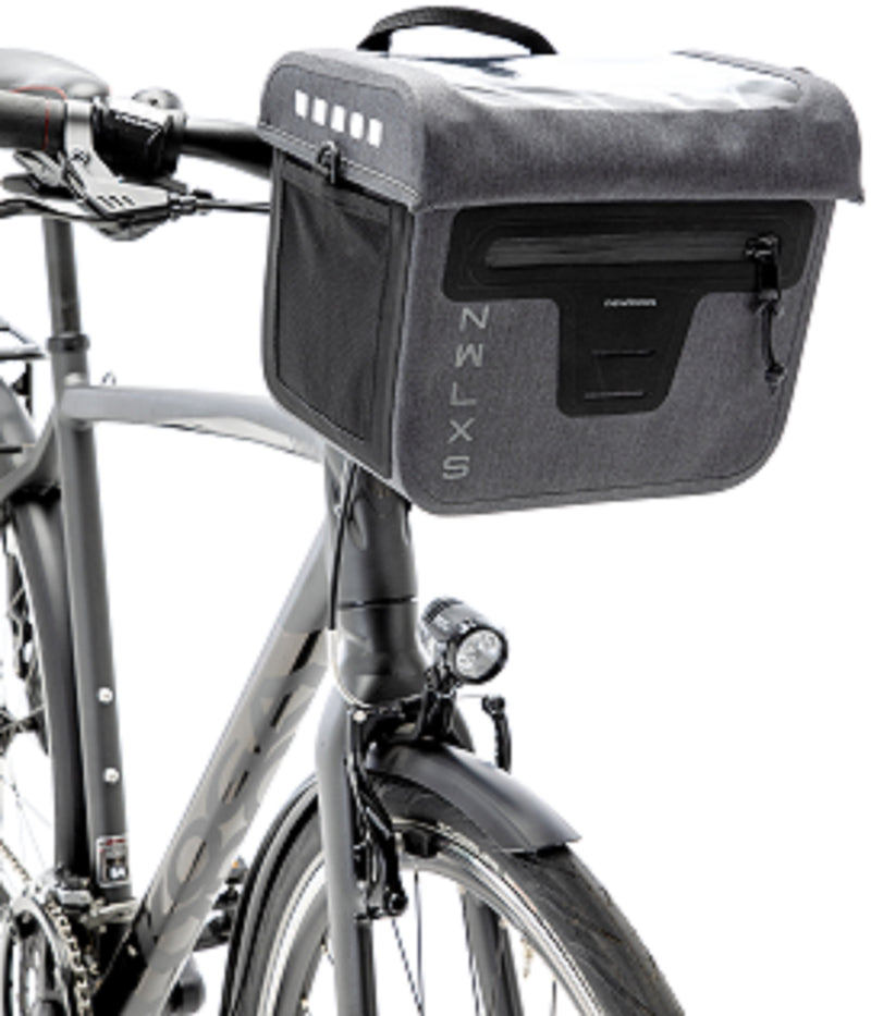 Stuurtas New Looxs Varo Handlebar Bag 9,5 liter 27 x 22 x 19 cm - grijs