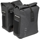 Dubbele fietstas New Looxs Varo Racktime 40 liter 28 x 43 x 17 cm (x2) - grijs