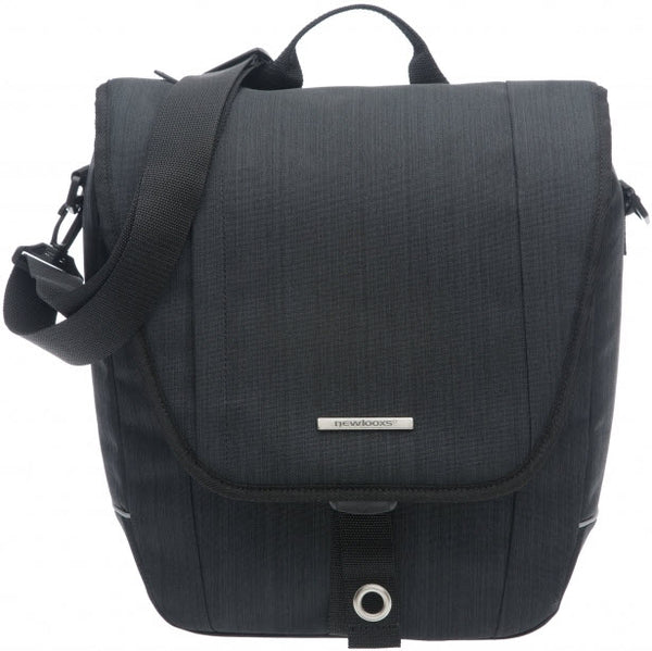 Fietstas New Looxs Avero Single 12.5 liter 32 x 33 x 13 cm - zwart