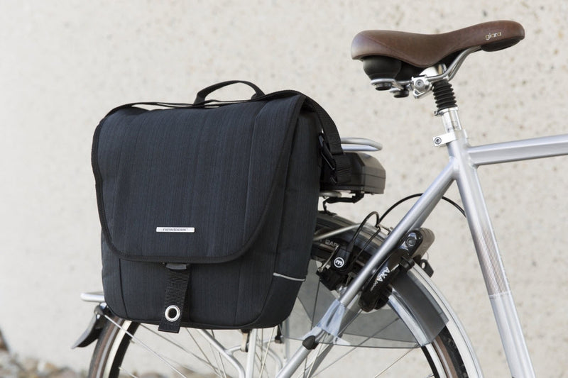 Fietstas New Looxs Avero Single 12.5 liter 32 x 33 x 13 cm - zwart