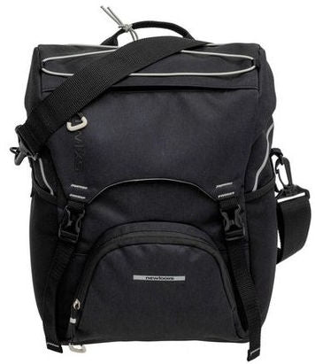 Bagagedragertas New Looxs Sports Rear Rider 16 liter 29 x 39 x 15 cm - zwart
