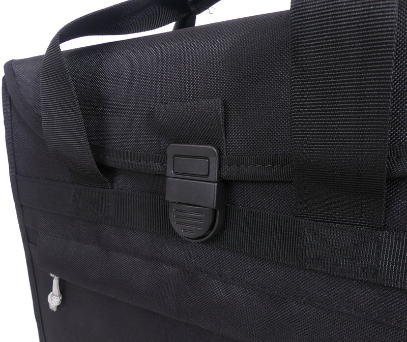 Fietstas Edge Basic Shopper 20 liter 37 x 34 x 13 cm - zwart