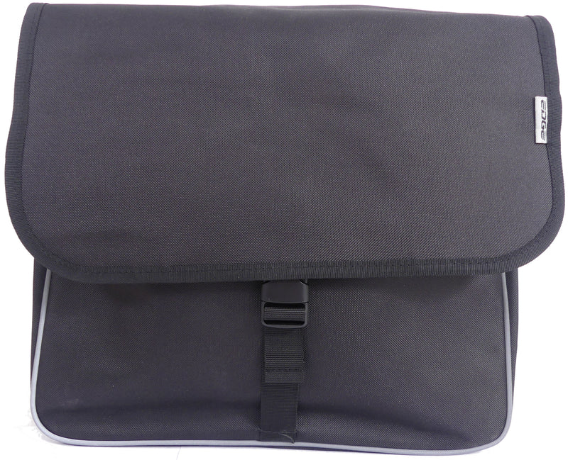 Dubbele  fietstas Edge Basic Shopper 32 liter 32 x 38 x 13cm (2x) - zwart