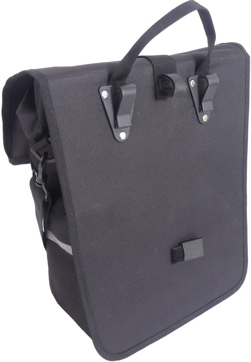 Fietstas Edge Traveller 18 liter 48 x 30 x 15 cm - zwart