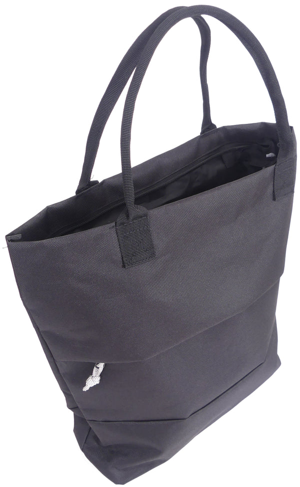 Fietstas Edge Trendy Shopper 20 liter 40 x 33 x 16 cm - zwart