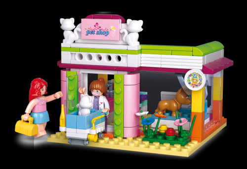 Sluban M38-B0602 Building Blocks Girls Dream Serie Pet Shop