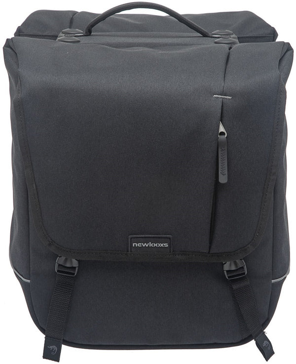 Dubbele fietstas New Looxs Nova Double MIK 32 liter 35 x 35 x 15 cm (2x) - zwart