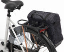 Fietstas New Looxs Alba Single Bamboo 21 liter 37 x 17 x 37cm - zwart