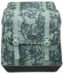 Dubbele fietstas New Looxs Alba Double MIK Bamboo 42 liter 37 x 17 x 37cm (x2) - groen