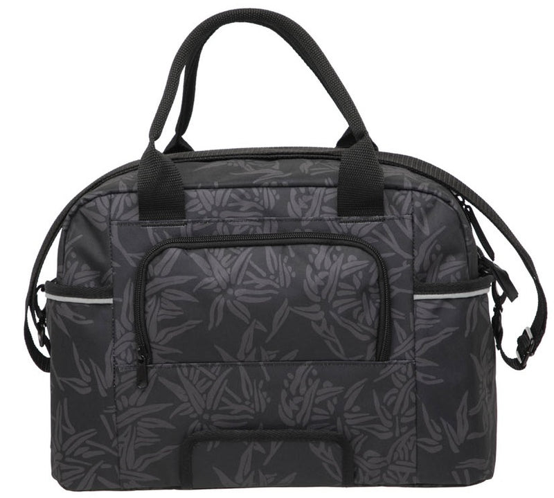 Fietsschoudertas New Looxs Bari Bamboo 13 liter 37 x 18 x 26 cm - zwart