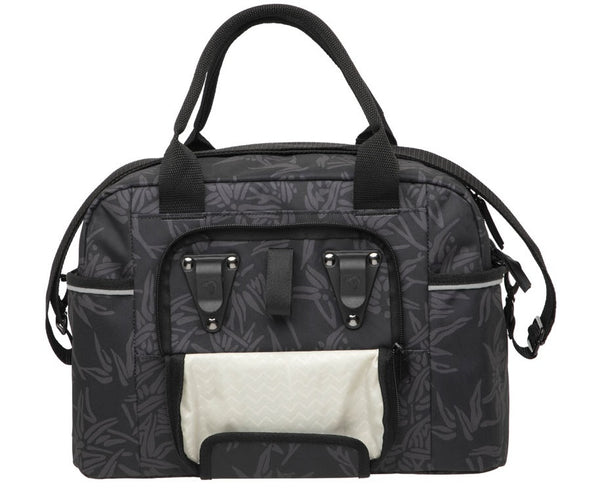 Fietsschoudertas New Looxs Bari Bamboo 13 liter 37 x 18 x 26 cm - zwart