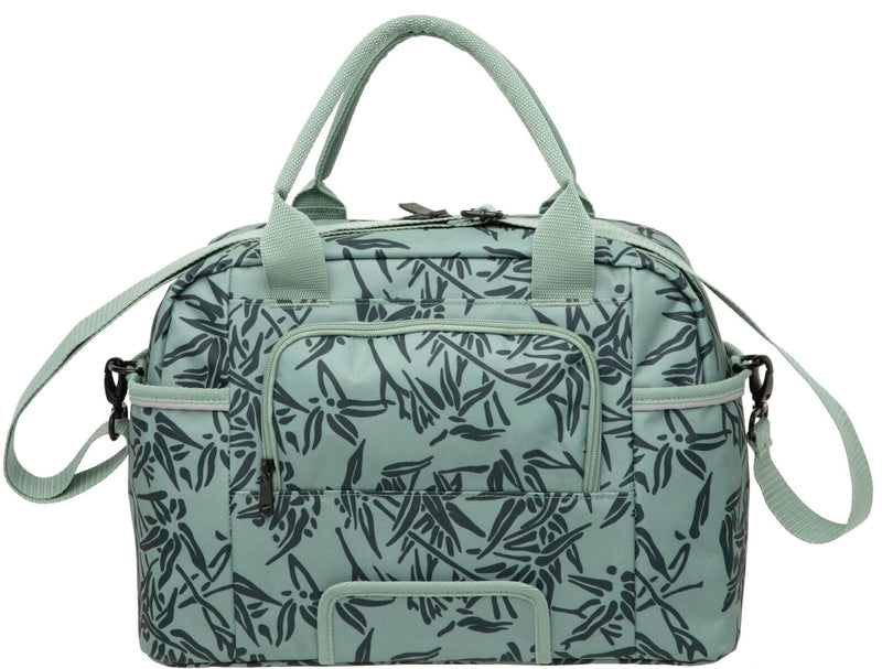 Fietsschoudertas New Looxs Bari Bamboo 13 liter 37 x 18 x 26 cm - groen