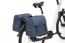 Dubbele fietstas New Looxs Joli Double Nomi 37,0 liter 38 x 18 x 30 cm (x2) - blauw