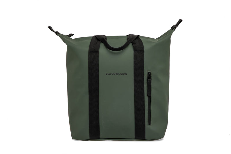 Fietstas New Looxs Odense Kota 24 liter 45 x 18 x 36 cm - groen