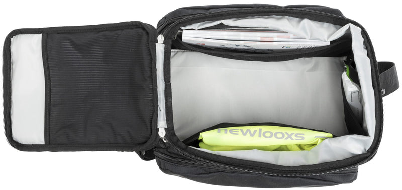 Bagagedragertas New Looxs Trunkbag Sports Racktime 2.0 31 liter 34,5 x 24 x 20 cm - zwart/grijs