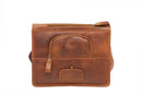 Fietstas New Looxs Fellini 18 liter 40 x 15 x 32 cm - gemaakt van luxe leder - cognac