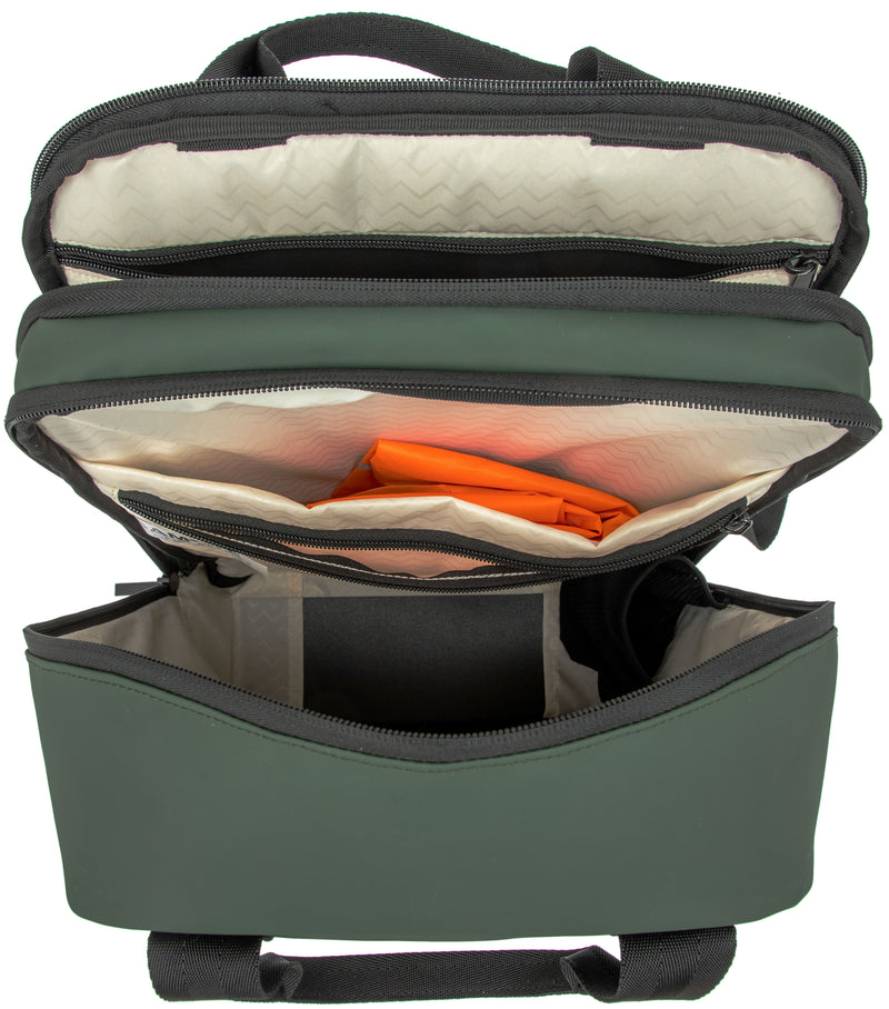 Rugzak New Looxs Nevada 20 liter - 31 x 16 x 45 cm - green