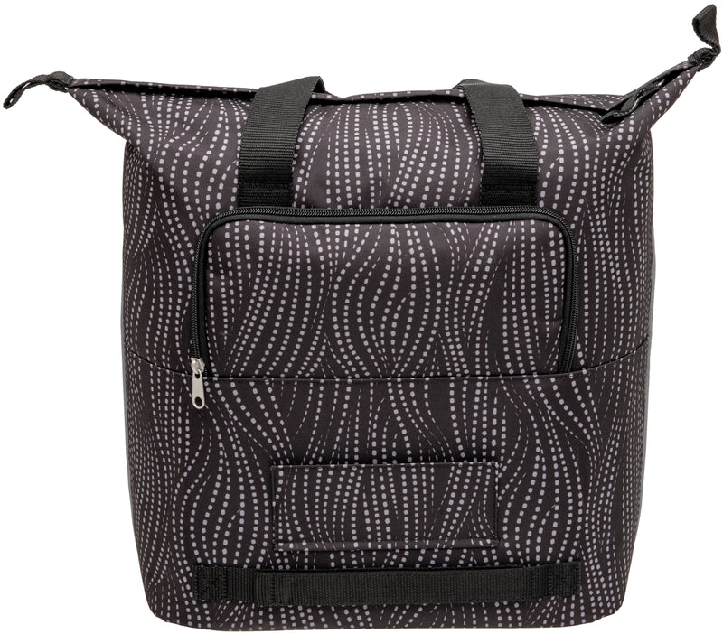 Fietsshopper New Looxs Kota Alma 24 liter - 45 x 18 x 36 cm - zwart