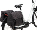 Dubbele fietstas New Looxs Joli Alma 37 liter - 38 x 18 x  30 cm (2x) - zwart