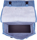 Dubbele fietstas New Looxs Fiori Alma 30 liter - 37 x 12,5 x 33 cm (x2) - blauw