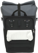 Fietsshopper New Looxs Nyborg 17 liter 30 x 17 x 37 cm - donkergrijs/zwart