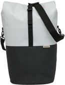 Fietsshopper New Looxs Nyborg 17 liter 30 x 17 x 37 cm - lichtgrijs/zwart