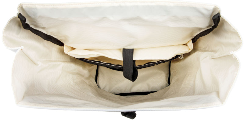 Fietsshopper New Looxs Nyborg 17 liter 30 x 17 x 37 cm - lichtgrijs/zwart