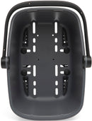 Gerecyclede (honden)fietsmand New Looxs Clipper Racktime 2.0 - anthraciet