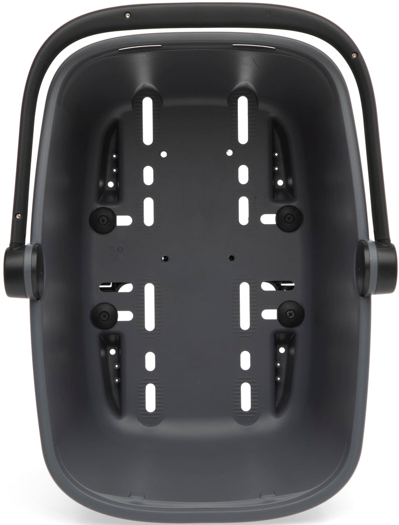 Gerecyclede (honden)fietsmand New Looxs Clipper Racktime 2.0 - anthraciet