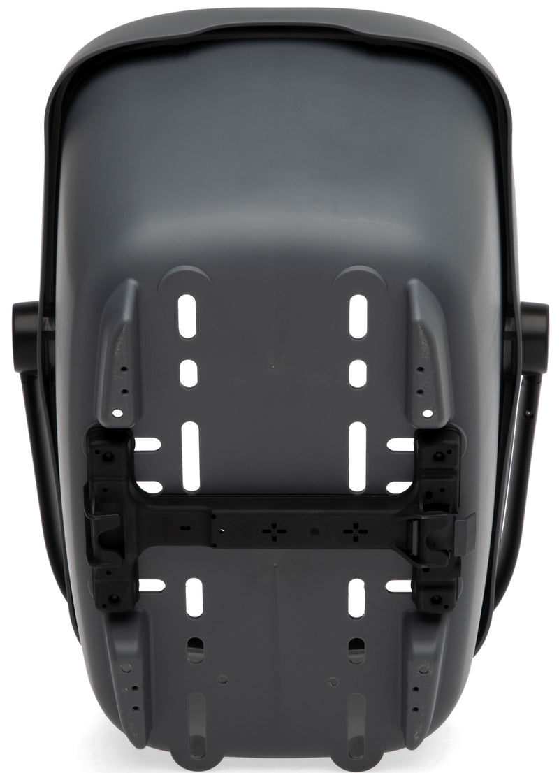 Gerecyclede (honden)fietsmand New Looxs Clipper Racktime 2.0 - anthraciet