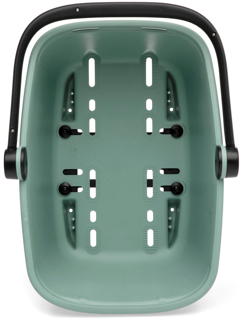 Gerecyclede (honden)fietsmand New Looxs Clipper Racktime 2.0 - groen