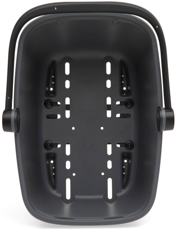 Gerecyclede (honden)fietsmand New Looxs Clipper MIK 28 liter - 49 x 37 x 29 cm - anthraciet