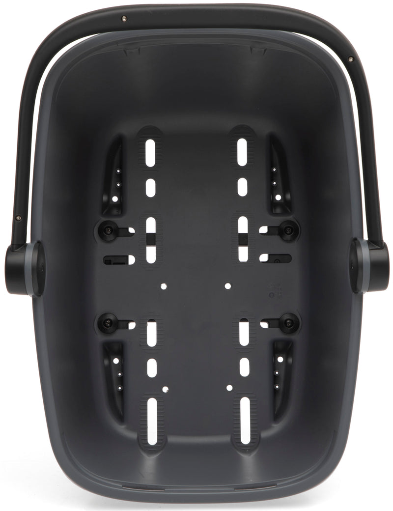 Gerecyclede (honden)fietsmand New Looxs Clipper MIK 28 liter - 49 x 37 x 29 cm - anthraciet