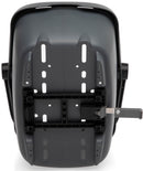 Gerecyclede (honden)fietsmand New Looxs Clipper MIK 28 liter - 49 x 37 x 29 cm - anthraciet