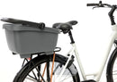 Gerecyclede (honden)fietsmand New Looxs Clipper MIK 28 liter - 49 x 37 x 29 cm - anthraciet