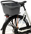 Gerecyclede (honden)fietsmand New Looxs Clipper 28 liter - 49 x 37 x 29 cm - anthraciet