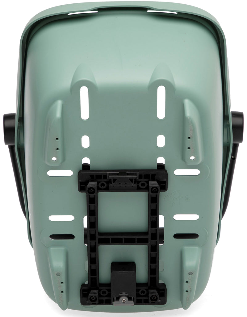 Gerecyclede (honden)fietsmand New Looxs Clipper MIK 28 liter - 49 x 37 x 29 cm - groen