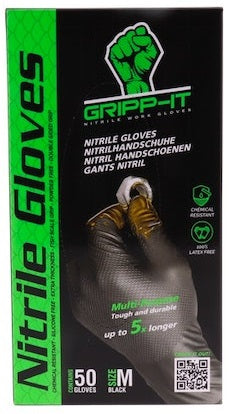 Handschoenen GRIPP-IT Nitril M - doos à 50 stuks