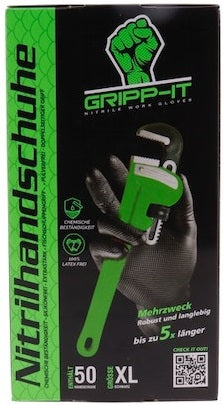 Handschoenen GRIPP-IT Nitril XL - doos à 50 stuks