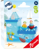 Small Foot - Houten Muziekdoos en Spaarpot Piraat