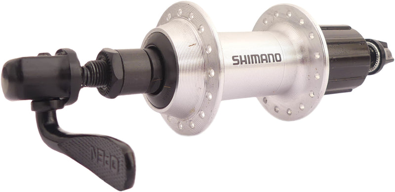 Achternaaf 8/9 speed Shimano FH-TX500 QR 32 gaats - zilver