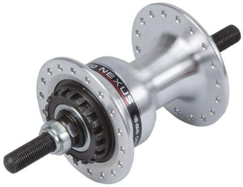 Voornaaf Shimano Nexus HB-IM 40 voor rollerbrake 36 gaats 100 mm - zilver